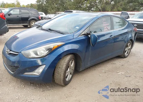 2016 Hyundai Elantra Value Edition from USA, damaged, VIN KMHDH4AE2GU554117